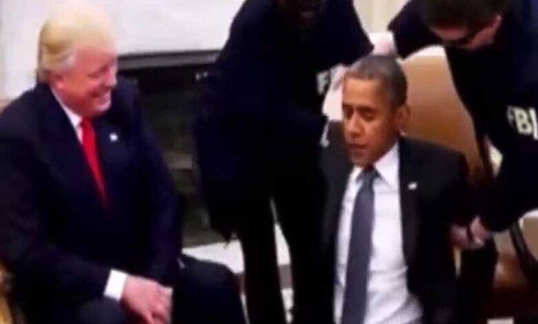 ‘पूर्व-राष्ट्रपतिओबामा-को-एफबीआई-ने-कर-लिया-गिरफ्तार’,-ट्रंप-ने-पोस्ट-किया-एआई-वीडियो
