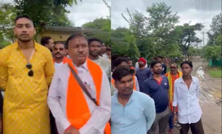 डब्ल्यूआरएस-कॉलोनी-में-अवैध-भवन-में-प्रार्थना-सभा,-बजरंग-दल-विहिप-ने-किया-विरोध