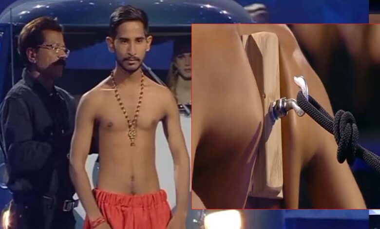 अभिषेक-चौबे-ने-शोल्डर-ब्लेड्स-से-खींची-1250-किलो-की-कार,-बनाए-2-वर्ल्ड-रिकॉर्ड