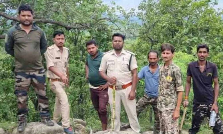 हाथियों के बाद अब बाघ का साया : जंगल में मिले पैरों के निशान, गांवों में अलर्ट