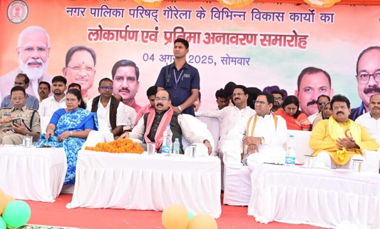 रायपुर-:-उप-मुख्यमंत्री-अरुण-साव-ने-4.09-करोड़-के-विकास-कार्यों-का-किया-लोकार्पण-भूमिपूजन