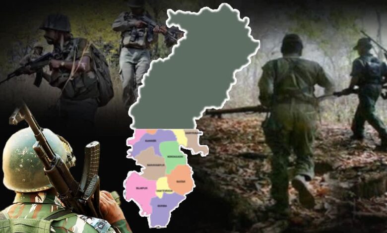 रायपुर-:-छत्तीसगढ़-में-नक्सल-उन्मूलन-की-दिशा-में-बड़ी-सफलता:-बीजापुर-में-₹24-लाख-के-इनामी-सहित-9-माओवादियों-ने-किया-आत्मसमर्पण