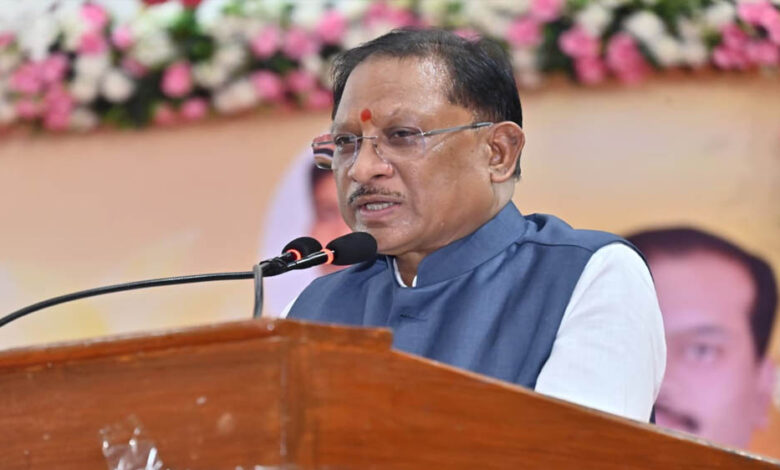 रायपुर-:-मुख्यमंत्री-विष्णुदेव-साय-शहीद-विनोद-सिंह-कौशिक-मेधावी-छात्र-अभिनंदन-समारोह-में-शामिल,-मेधावी-छात्रों-का-बढ़ाया-उत्साह