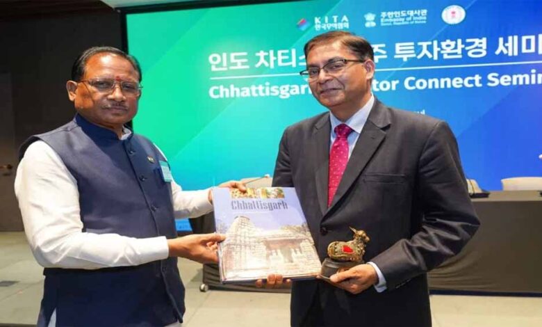 दक्षिण-कोरिया-के-निवेशकों-को-सीएम-साय-का-निमंत्रण,-कहा-छत्तीसगढ़-है-निवेश-की-बेहतर-भूमि
