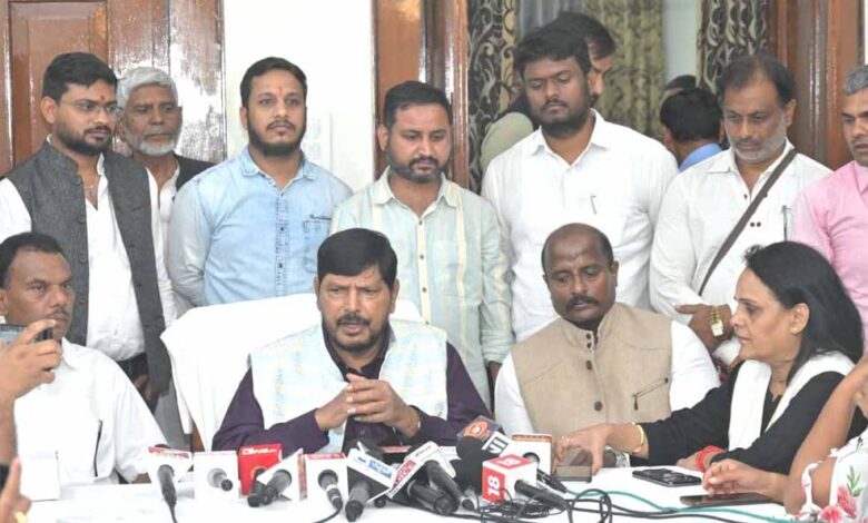 सामाजिक-न्याय-एवं-अधिकारिता-राज्य-मंत्री-रामदास-अठावले-का-छत्तीसगढ़-प्रवास