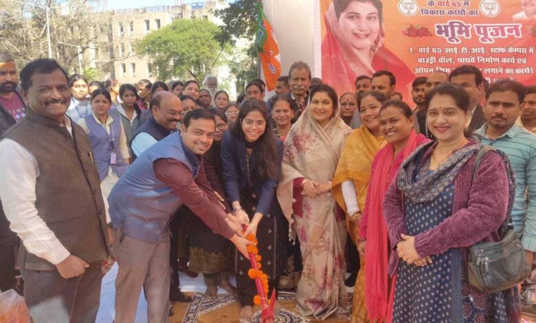 राज्यमंत्री-गौर-ने-किया-1.18-करोड़-के-विकासकार्यों-का-भूमिपूजन