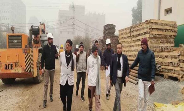 उप-मुख्यमंत्री-शुक्ल-ने-रीवा-में-कैंसर-यूनिट-और-अन्य-स्वास्थ्य-अधोसंरचनाओं-के-निर्माण-कार्यों-का-किया-निरीक्षण