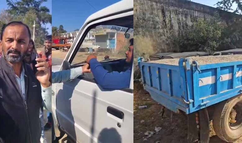 अवैध-जीरा-गिट्टी-परिवहन-पर-बवाल:-भाजपा-पार्षद–विधायक-की-एंट्री-के-बाद-भी-नहीं-झुके-खनिज-अधिकारी