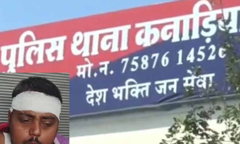 बीच-सड़क-पर-शराब-पीने-से-रोका-तो-ट्रैफिक-पुलिसकर्मी-का-फोड़ा-सिर,-थाने-से-भी-नहीं-मिली-मदद