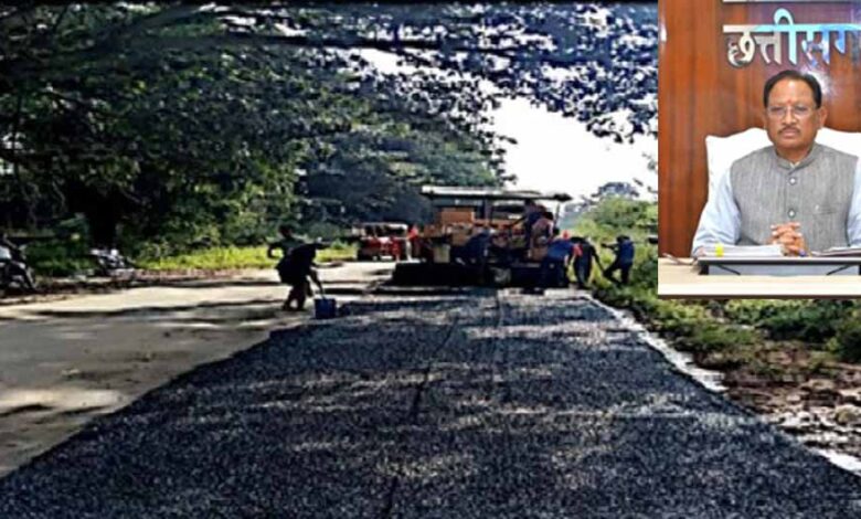 जशपुर-जिले-में-दूरस्थ-अंचलों-तक-पहुंच-रहा-सड़क-नेटवर्क,-914-करोड़-की-लागत-से-बनीं-603-सड़कें