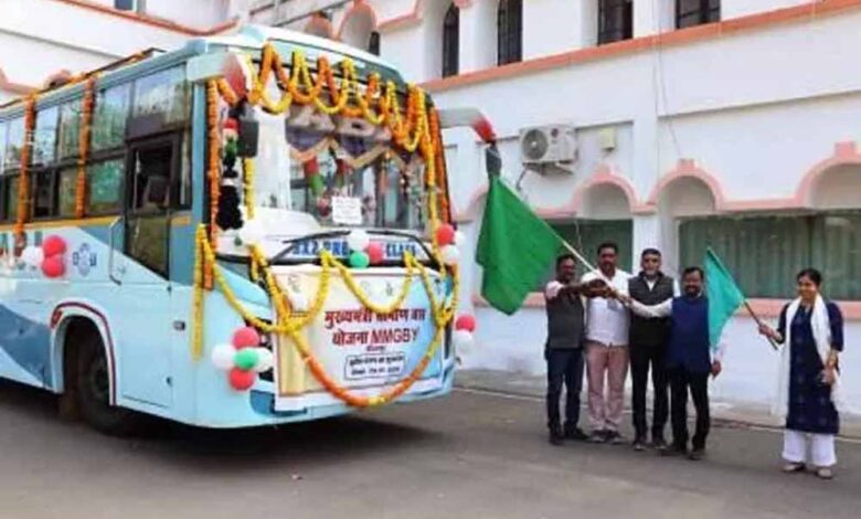 मुख्यमंत्री-ग्रामीण-बस-सेवा-के-तृतीय-चरण-का-शुभारंभ,-सीएम-साय-वर्चुअल-हुए-शामिल