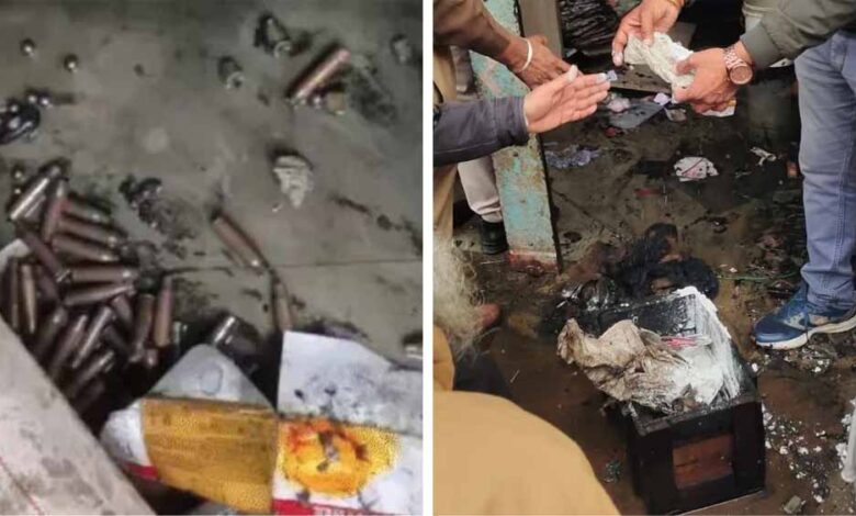 रतलाम-में-बंदूक-दुकान-में-धमाका,-तीन-झुलसने-के-कारण-इंदौर-रेफर
