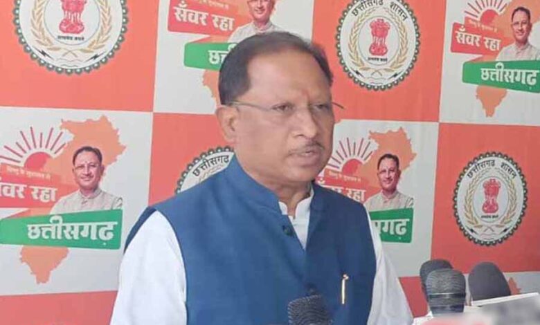 धान-खरीदी-पर-कांग्रेस-के-प्रदर्शन-पर-सीएम-साय-का-तंज,-बोले–-मुद्दों-के-अभाव-में-सड़क-पर-उतरी-कांग्रेस