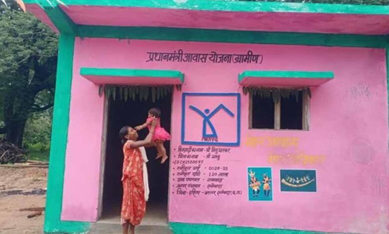 छत्तीसगढ़-ने-रचा-इतिहास,-10-माह-में-बनाए-5-लाख-प्रधानमंत्री-आवास,-देश-में-सबसे-ज्यादा