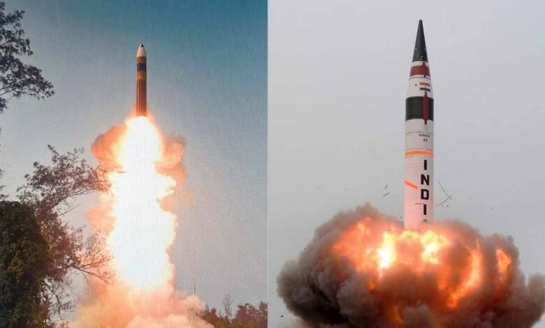 अग्नि-3-मिसाइल-की-दहाड़-से-कांपी-बंगाल-की-खाड़ी,-चीन-पाक-के-पास-नहीं-इसका-कोई-मुकाबला