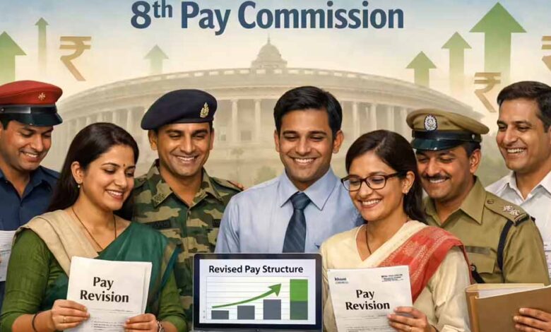 सरकार-ने-संसद-में-साझा-की-8वें-वेतन-आयोग-की-नई-जानकारी,-केंद्रीय-कर्मचारियों-के-लिए-महत्वपूर्ण-अपडेट