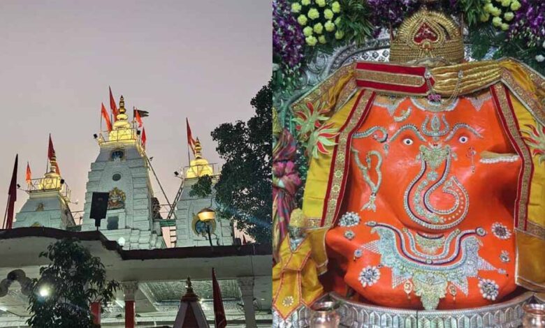 खजराना-मंदिर-की-सुरक्षा-में-बड़ी-चूक,-गर्भगृह-तक-पहुंचा-बदमाश,-गार्ड-बर्खास्त