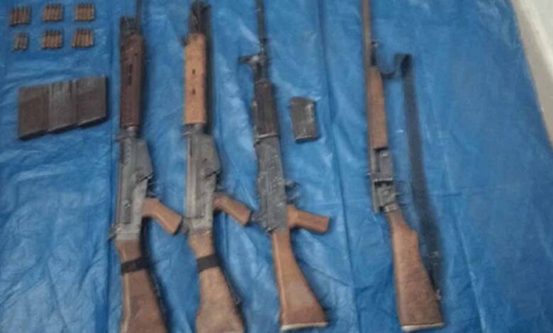 जंगल-से-निकला-नक्सली-हथियारों-का-जखीरा,-ई-30-ऑप्स-टीम-की-बड़ी-कार्रवाई