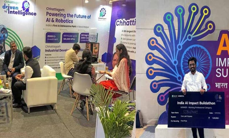 ai-की-दुनिया-में-राष्ट्रीय-मंच-पर-लहराया-छत्तीसगढ़-का-परचम-:-इंडिया-ai-इंपैक्ट-बिल्डथॉन-में-रायपुर-के-अनुराग-मानिक-और-आस्था-मानिक-ने-हासिल-किया-प्रथम-स्थान