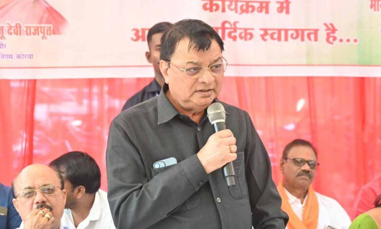 उद्योग-मंत्री-लखन-लाल-देवांगन-ने-शिवाजीनगर-और-एमपी-नगर-कॉलोनी-को-दी-14.42-करोड़-के-अंडरग्राउंड-सीवरेज-लाइन-की-सौगात