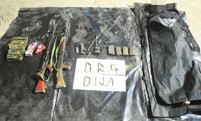 भैरमगढ़-एरिया-कमेटी-का-इनामी-माओवादी-मुठभेड़-में-ढेर,-भारी-मात्रा-में-हथियार-और-डंप-बरामद