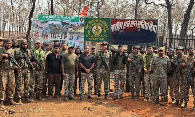 माओवादियों-का-‘सेफजोन’-माने-जाने-वाले-कुमनार-में-पुलिस-ने-स्थापित-किया-अंतिम-सुरक्षा-कैंप