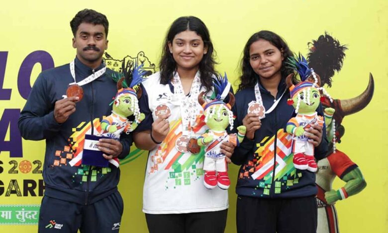 खेलो-इंडिया-ट्राइबल-गेम्स-(तीसरा-दिन)रू-कर्नाटक-का-दबदबा-कायम-मणिकांता-एल-बने-स्टार