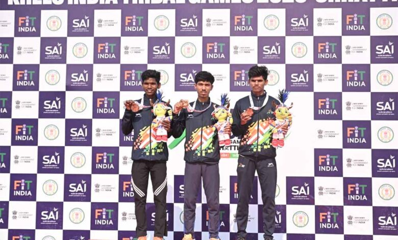 खेलो-इंडिया-ट्राइबल-गेम्स:-अरुणाचल-की-नेडी-न्गी,-महाराष्ट्र-के-गोविंद-पाडेकर-ने-5000-मीटर-में-जीते-स्वर्ण-पदक