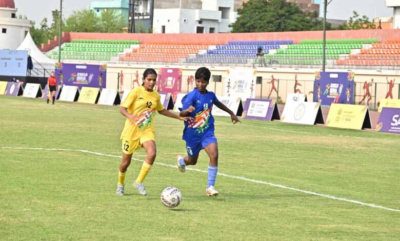 खेलो-इंडिया-ट्राइबल-गेम्स-2026-हिला-फुटबॉल:-छत्तीसगढ़-और-झारखंड-फाइनल-में