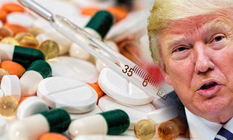 जंग-के-बीच-भी-नहीं-सुधरे-ट्रंप!-फार्मा-सेक्टर-को-100%-टैरिफ-की-धमकी,-भारत-पर-पड़ेगा-असर