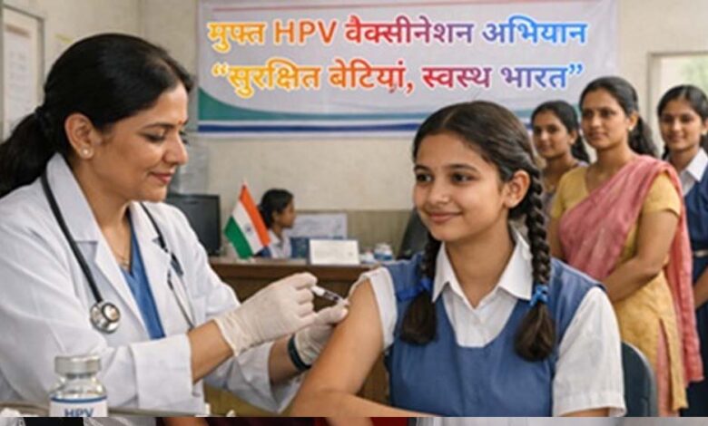 सर्वाइकल-कैंसर-और-एचपीवी-टीकाकरण-में-एमपी-सबसे-आगे,-5-लाख-बालिकाओं-का-हुआ-वैक्सीनेशन