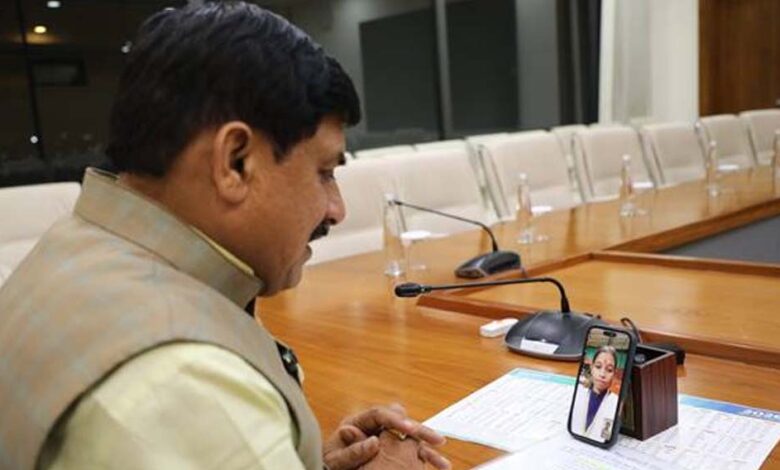 मुख्यमंत्री-डॉ-यादव-ने-कु.-प्रतिभा-सिहं-को-वीडियो-कॉल-पर-दी-बधाई