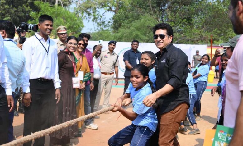 सचिन तेंदुलकर का बस्तर आगमन बदलते बस्तर की सशक्त पहचान : मुख्यमंत्री विष्णुदेव साय