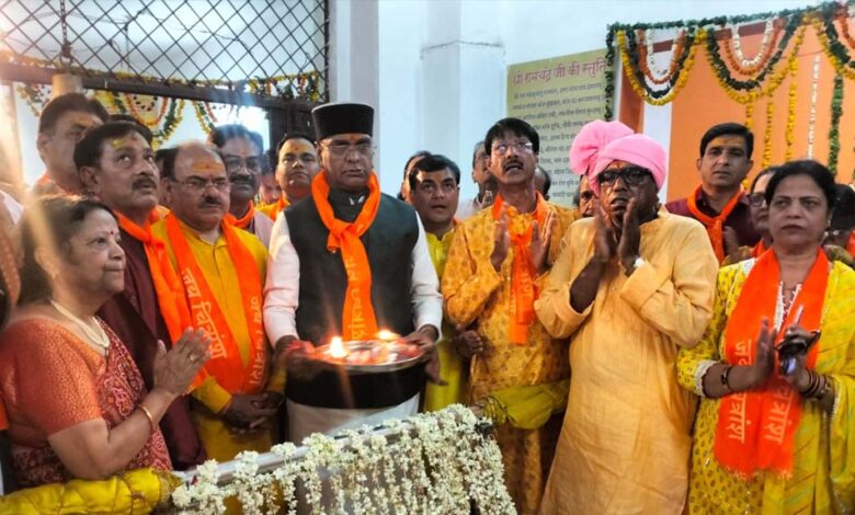 भोपाल-में-अत्यंत-हर्ष-और-उल्लास-से-निकली-चित्रगुप्त-जी-की-भव्य-शोभा-यात्रा