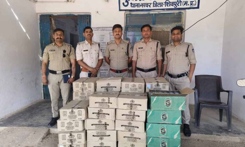 मध्यप्रदेश-पुलिस-की-अवैध-शराब-तस्करों-पर-कार्यवाही