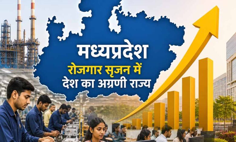 इन्वेस्ट-इंडिया-के-आंकड़ों-में-मध्यप्रदेश-रोजगार-सृजन-में-देश-का-अग्रणी-राज्य