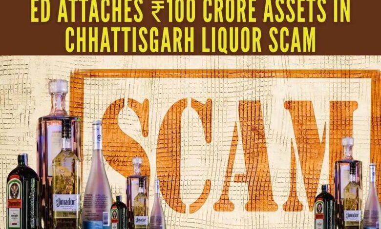 छत्तीसगढ़-शराब-घोटाले-में-ईडी-ने-किए-नए-छापे,-5.39-करोड़-रुपए-जब्त
