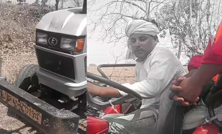 खंडवा-में-खनन-माफिया-का-दुस्साहस,-पटवारी-को-ट्रैक्टर-से-रौंदने-की-कोशिश,-मामला-दर्ज