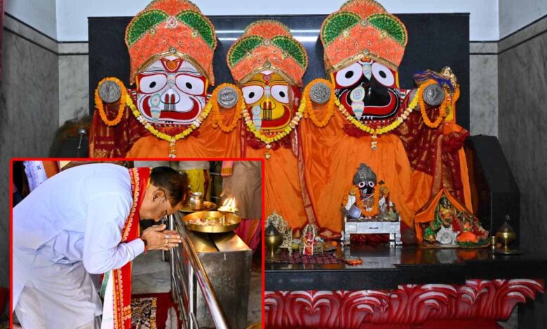 विष्णुदेव साय हरिनाम संकीर्तन नामयज्ञ में हुए शामिल, श्री जगन्नाथ मंदिर में पूजा कर प्रदेश की खुशहाली की कामना
