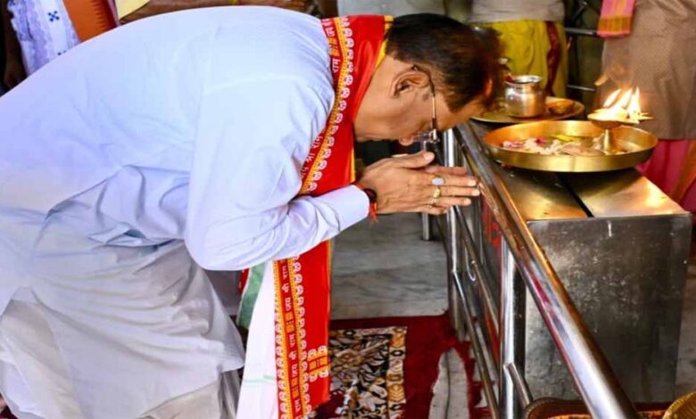 मुख्यमंत्री-विष्णुदेव-साय-ने-हरिनाम-संकीर्तन-यज्ञ-में-लिया-हिस्सा,-जगन्नाथ-मंदिर-में-की-पूजा-अर्चना