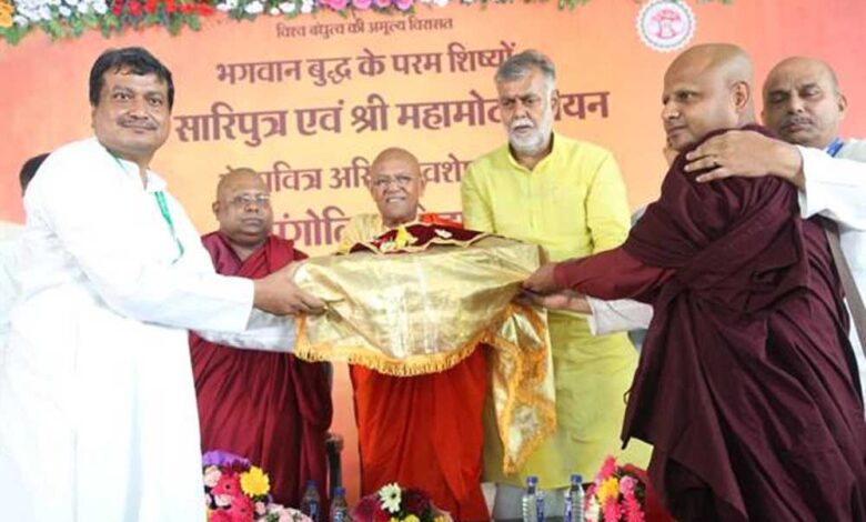 भगवान-बुद्ध-के-शिष्यों-के-पवित्र-अवशेषों-के-मंगोलिया-में-प्रदर्शन-से-मिलेगी-वैश्विक-पहचान-—-मंत्री-पटेल