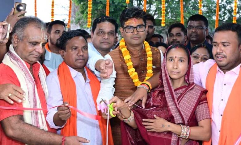 तुरंगा-को-मिली-विकास-कार्यों-की-सौगात,-वित्त-मंत्री-ओपी.-चौधरी-ने-किया-लोकार्पण