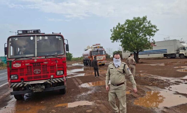 सीहोर-में-अमोनिया-गैस-रिसाव-से-हड़कंप,-पुलिस-और-ndrf-ने-संभाला-मोर्चा