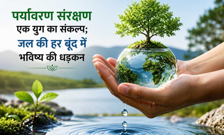 पर्यावरण-संरक्षण-एक-युग-का-संकल्प;-जल-की-हर-बूंद-में-भविष्य-की-धड़कन