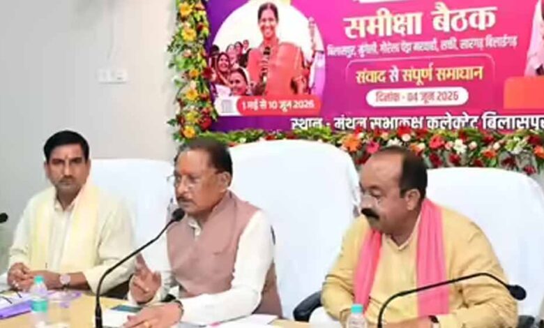 सीएम-साय-का-आज-बड़ा-समीक्षा-दौरा,-5-जिलों-के-अफसरों-से-योजनाओं-और-विकास-कार्यों-का-लेंगे-हिसाब