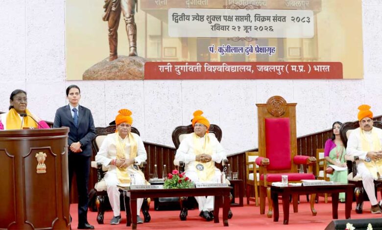 भारतीय-संस्कृति,-परंपरा-और-भाषाओं-के-प्रति-सम्मान-का-भाव-विकसित-करना-विश्वविद्यालयों-की-महत्वपूर्ण-जिम्मेदारी-:-राष्ट्रपति-मुर्मु